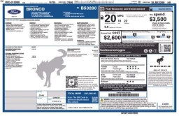 Ford Bronco Big Bend 4 Door 4x4 2025