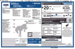 Ford Bronco Big Bend 4 Door 4x4 2025