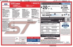 Ford Explorer ST 4WD 2026