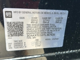 Chevrolet Equinox AWD RS 4dr 2026