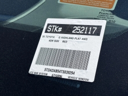 Toyota Grand Highlander Hybrid MAX Platinum AWD (Natl) 2026