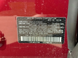 Subaru Outback Touring AWD 2026