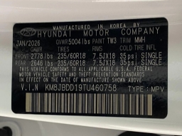 Hyundai Tucson Hybrid SEL AWD 2026