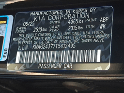 Kia K5 LXS Auto FWD 2026