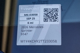 Mercedes-Benz Sprinter Crew Van High Roof 4-Cyl Diesel 2500 High Roof I4 Diesel 170" RWD 2026