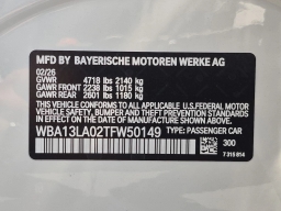 BMW 3 Series 330i Sedan 2026